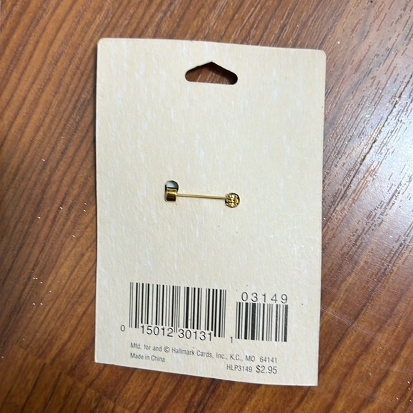 Hallmark Fall Theme Lapel Pins Vintage Lot of 4 NIP - Picture 3 of 9